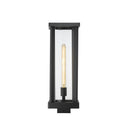 Z-Lite Glenwood Glass 1 Light Outdoor Post Mount Fixture image 1