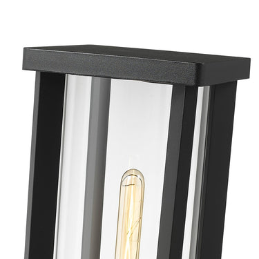 Z-Lite Glenwood Glass 1 Light Outdoor Post Mount Fixture image 3