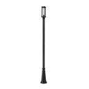 Z-Lite Glenwood Glass 1 Light Outdoor Post Mounted Fixture image 2