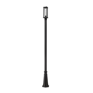 Z-Lite Glenwood Glass 1 Light Outdoor Post Mounted Fixture image 2