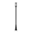 Z-Lite Glenwood Glass 1 Light Outdoor Post Mounted Fixture image