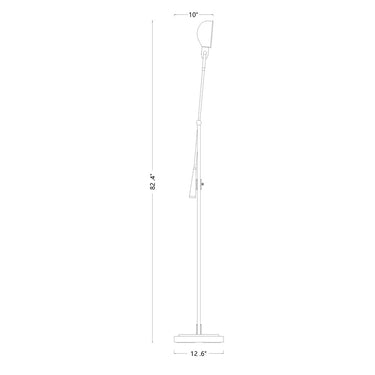 Z-Lite Grammercy Park 1 Light Floor Lamp image 21