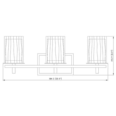 Z-Lite Grayson 3 Light Vanity Light image 28