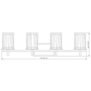 Z-Lite Grayson 4 Light Vanity Light image 28