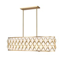 Z-Lite Harden 10 Light Linear Chandelier image 1