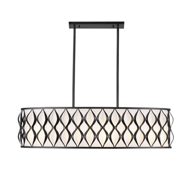 Z-Lite Harden 10 Light Linear Chandelier image 4