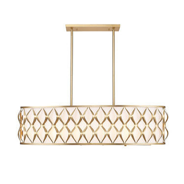 Z-Lite Harden 10 Light Linear Chandelier image 5