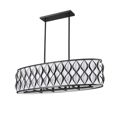 Z-Lite Harden 10 Light Linear Chandelier image 8