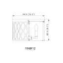 Z-Lite Harden 3 Light Flush mount image 14