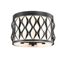 Z-Lite Harden 3 Light Flush mount image 2