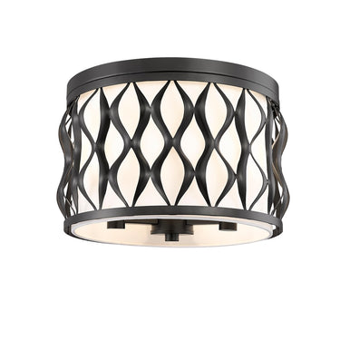 Z-Lite Harden 3 Light Flush mount image 2