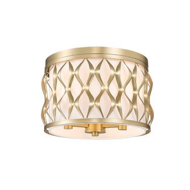 Z-Lite Harden 3 Light Flush mount image 3
