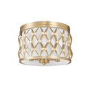 Z-Lite Harden 3 Light Flush mount image 9