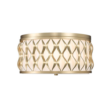 Z-Lite Harden 4 Light Flush mount image 1