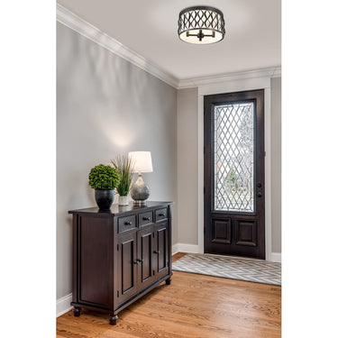 Z-Lite Harden 4 Light Flush mount image 12