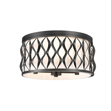 Z-Lite Harden 4 Light Flush mount image 2