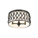 Z-Lite Harden 4 Light Flush mount image 4