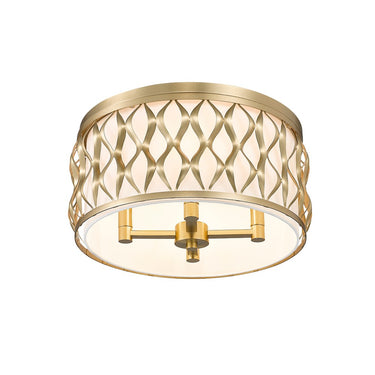 Z-Lite Harden 4 Light Flush mount image 5
