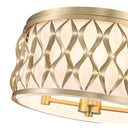 Z-Lite Harden 4 Light Flush mount image 7