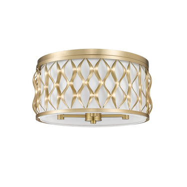 Z-Lite Harden 4 Light Flush mount image 9