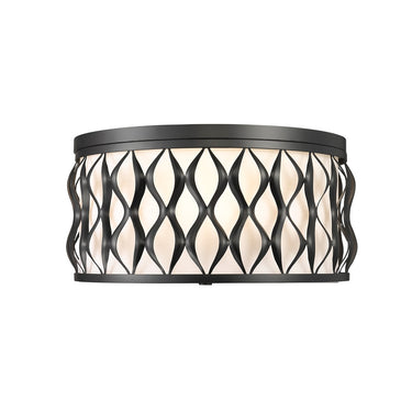 Z-Lite Harden 4 Light Flush mount image