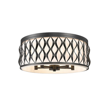 Z-Lite Harden 5 Light Flush mount image 2