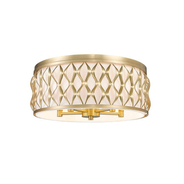 Z-Lite Harden 5 Light Flush mount image 3