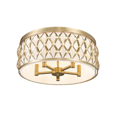 Z-Lite Harden 5 Light Flush mount image 5