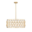 Z-Lite Harden 8 Light Pendant image 1