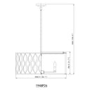 Z-Lite Harden 8 Light Pendant image 14