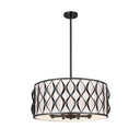 Z-Lite Harden 8 Light Pendant image 2