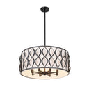 Z-Lite Harden 8 Light Pendant image 4
