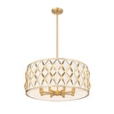Z-Lite Harden 8 Light Pendant image 5