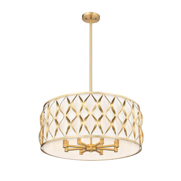 Z-Lite Harden 8 Light Pendant image 5