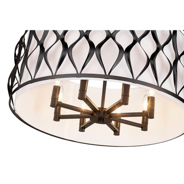Z-Lite Harden 8 Light Pendant image 6