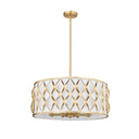 Z-Lite Harden 8 Light Pendant image 9