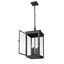 Z-Lite Hartwell 4 Light Outdoor Chain Mount Ceiling Fixture image 1