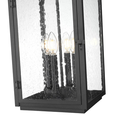 Z-Lite Hartwell 4 Light Outdoor Chain Mount Ceiling Fixture image 3