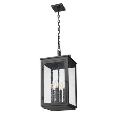 Z-Lite Hartwell 4 Light Outdoor Chain Mount Ceiling Fixture image 4