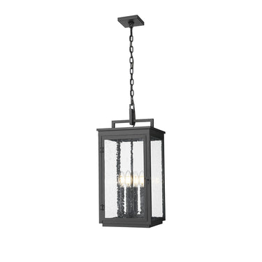 Z-Lite Hartwell 4 Light Outdoor Chain Mount Ceiling Fixture image