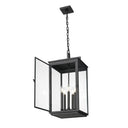 Z-Lite Hartwell 5 Light Outdoor Chain Mount Ceiling Fixture image 1