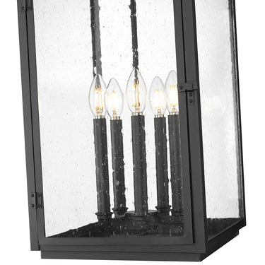 Z-Lite Hartwell 5 Light Outdoor Chain Mount Ceiling Fixture image 3