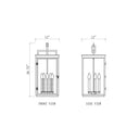 Z-Lite Hartwell 5 Light Outdoor Chain Mount Ceiling Fixture image 7