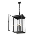 Z-Lite Hartwell 6 Light Outdoor Chain Mount Ceiling Fixture image 1