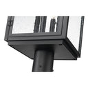 Z-Lite Hartwell Glass 4 Light Outdoor Post Mounted Fixture image 3