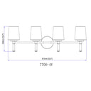 Z-Lite Henri 4 Light Vanity Light image 28