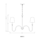 Z-Lite Jisele 5 Light Chandelier image 14