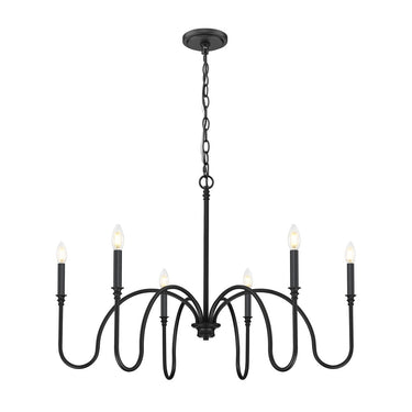 Z-Lite Jisele 6 Light Chandelier image 4