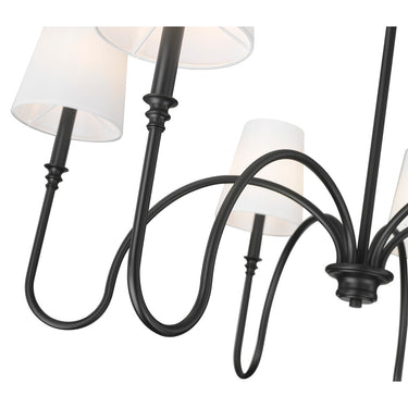 Z-Lite Jisele 6 Light Chandelier image 6