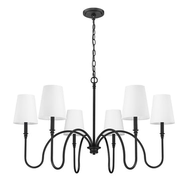 Z-Lite Jisele 6 Light Chandelier image 8